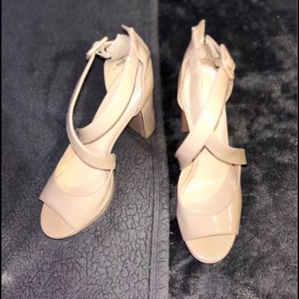 Cream High heels